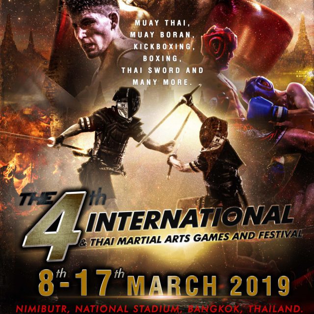 4th International &#038; Thai Martial Arts Games and Festival 2019